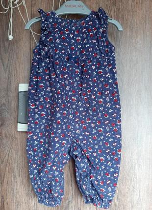 Ошатний ромпер, комбінезон з микровельвета