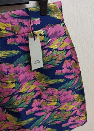 Юбка с люрексом river island 2