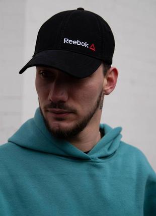 Кепка reebok черная бейсболка рибок