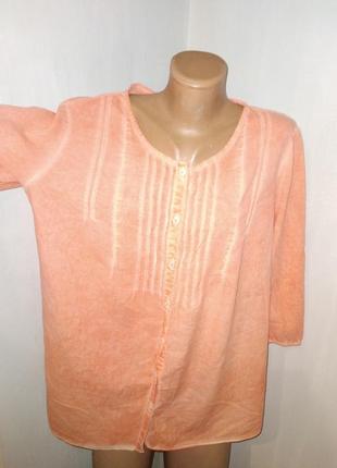 Блуза великий розмір коттон gerry weber