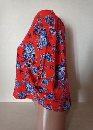Укороченная блуза, топ с пайетками, вискоза, размер л-хл2 фото