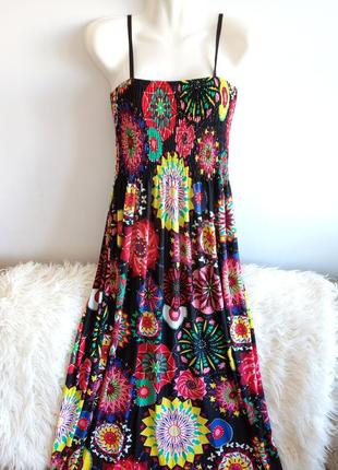 Платье сарафан, от huamei, р. 14/xl