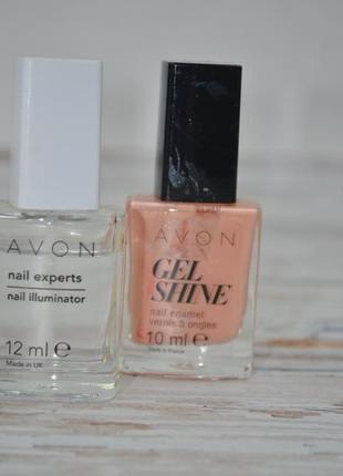 Фірмові лаки покриття для нігтів avon nail experts оригінал5 фото