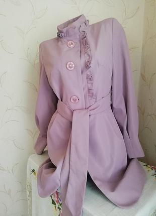 Распродажа!шикарный плащ на весну