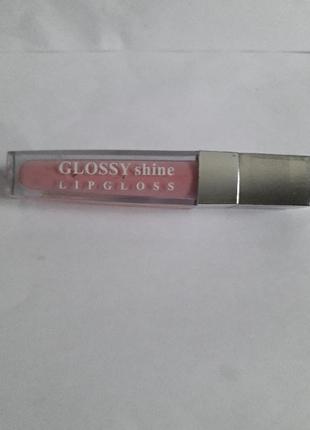 Блиск для губ glossy shine з глянцевим ефектом,lipgloss,тон 24