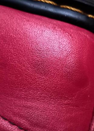 Ботинки dr. martens cherry red smoot 8