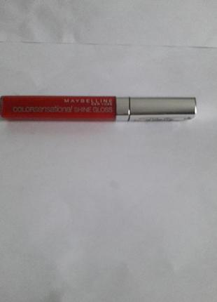 Блиск для губ maybelline, colorsensational shane gloss,тон 550
