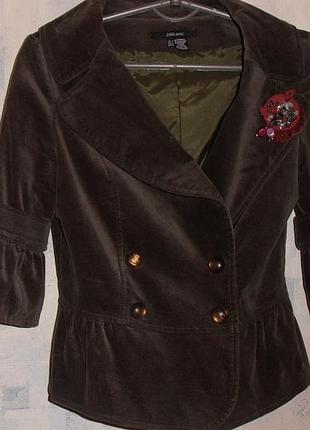 Жакет оксамит натуральний
