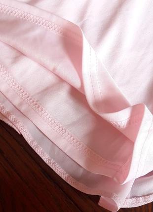 Нежно-розовое шифоновое платье8 фото