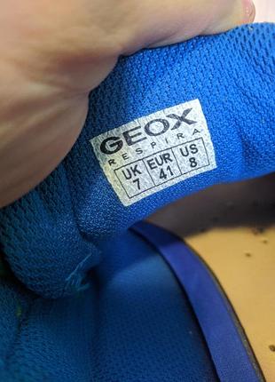 Кросівки шкіряні geox respira7 фото