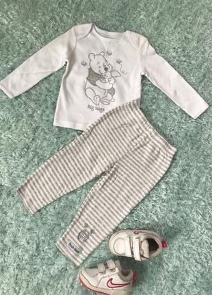 Костюм disney костюмчик с винни пухом реглан лосины штаны