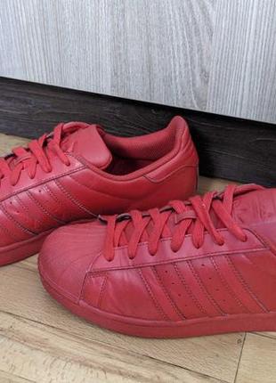 Кроссовки кожаные adidas superstar supercolor