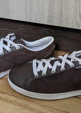 Кросівки шкіряні кеди k-swiss