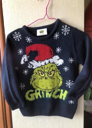 Свитер grinch1 фото