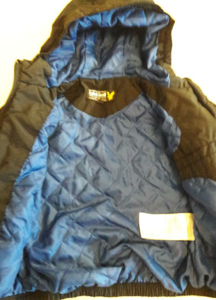 Стильна демісезонна утеплена курточка-вітровочка, 2/3 рочки5 фото