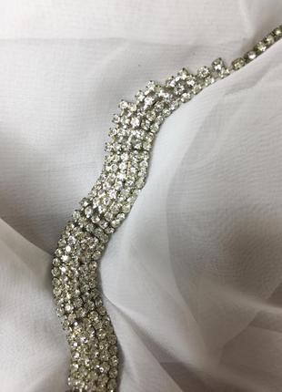 Кольє з камінням біжутерія