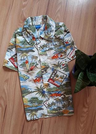 Солнечная летняя рубашка, от charles vogele, рост 104 см