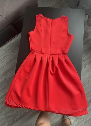 Красное платье 👗5 фото