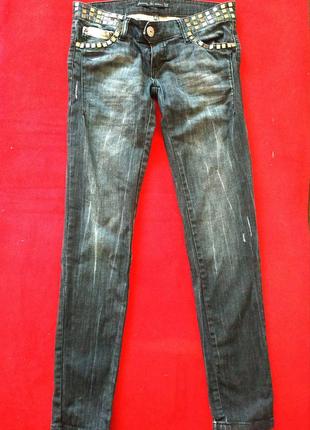 Чёрные джинсы stradivarius1 фото