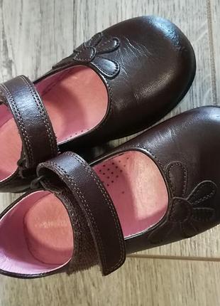 Туфли кожаные