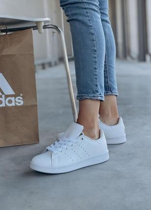 Adidas stan smith женские кеды адидас белые (36-40)