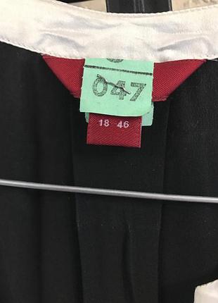 Платье туника шелк большого размера 3