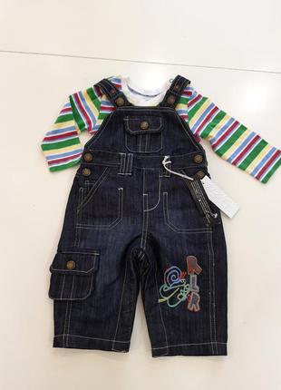 Комбінезон джинсовий