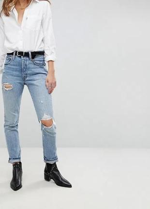 Джинсы levi’s® 501 skinny w24/l28(оригинал)