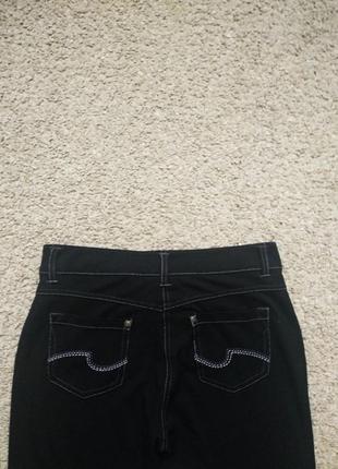 Штаны брюки черные хорошо тянутся размер s-m8 фото