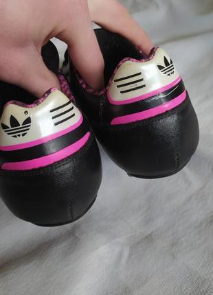 Вінтажні шкіряні футбольні бутси копачки adidas taiwan vintage predator nike оригінал4 фото