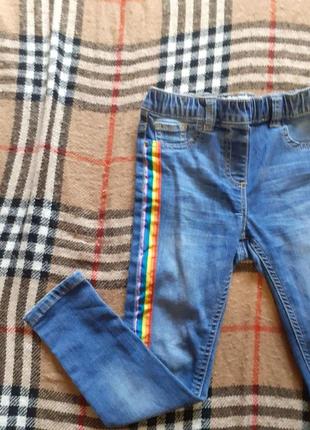 Джинси на дівчинку 116 см 5 рочків