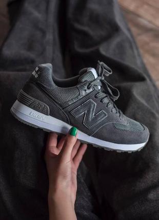 New balance 574 🍏 стильные женские кроссовки нью баланс