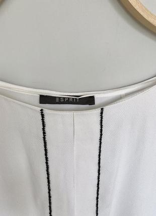 Sale !!! белая блуза esprit ,  100 %  вискоза2 фото