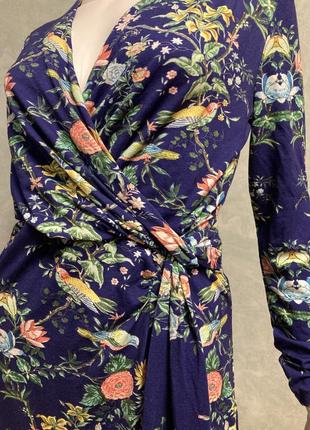 Joe browns сукня з квітами і колібрі віскоза3 фото