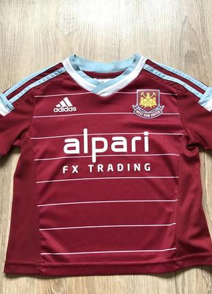 Детская футбольная джерси форма adidas west ham united1 фото