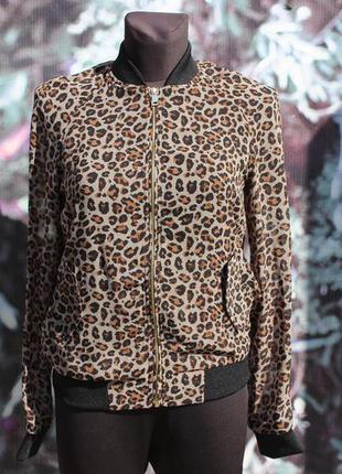 Шифоновий бомбер stradivarius