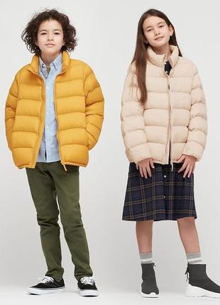 Стильная курка оверсайз uniqlo volume warm padded jacket