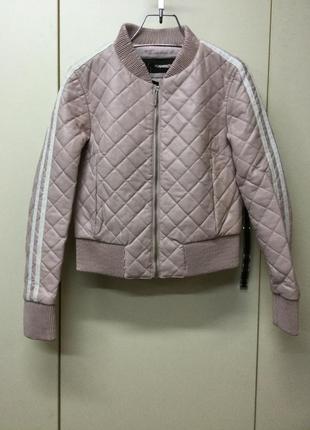 Куртка підліткова еко шкіра бомбер.