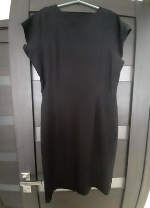 Базовое черное платье большого размера