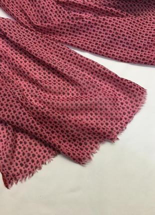 Тонкий довгий шарф / тонкий длинный леопардовый шарф, хустка3 фото