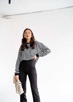 Тельняшка с черной отделкой 3