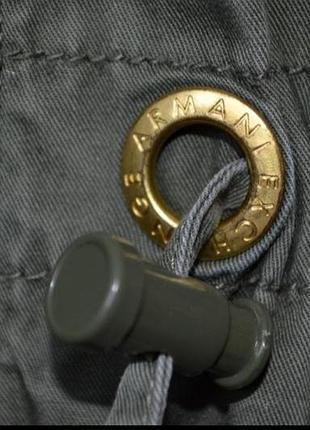 Armani exchange парка плащ куртка котон м оригинал 8