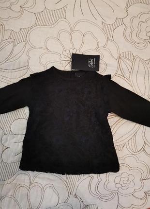 Стильная кофта на девочку р. 74