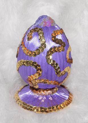 Декоративное пасхальное яйцо *handmade*1 фото