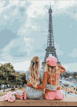 Картина за номерами подружки в парижі пік