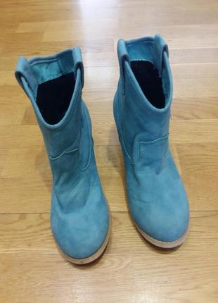 Яркие ботинки полусапожки казаки emilio luca в ковбойском стиле 37 размер3 фото