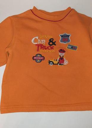 Кофта світшот 9-12м