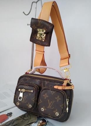 Сумка крос боді в стилі louis vouitton ⚜️хіт продажів