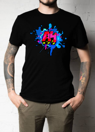 Футболка з принтом "влад а4 графіті" push it