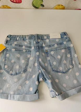 Джинсовые шорты h&m 3